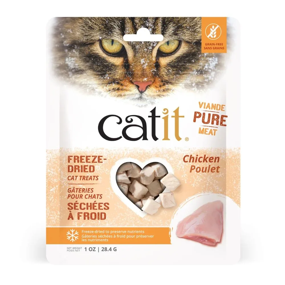 Catit Chicken Poulet Freeze Dried Cat Treats