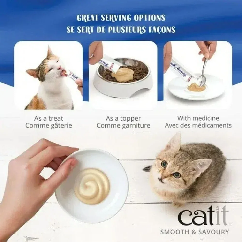 Catit Smooth and Savoury 7 Flavour Mix Creamy Cat Treats - Image 2