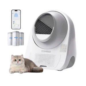 Catlink Scooper Pro-X Luxury Self-Cleaning Cat Litter Box W/ Remote App Control & 4 Cleaning Modes