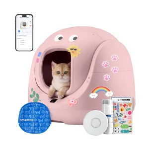 Catlink Scooper SE Litter Box For Multi-Cat Households W/ Remote App Monitoring & Auto Cleaning