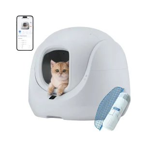 Catlink Scooper SE Litter Box For Single Cat Households W/ Remote App Monitoring & Auto Cleaning