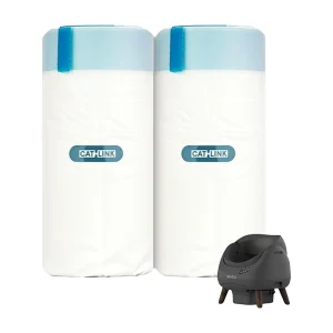 Catlink Trash Bags For Autmoatic Litter Box Scooper Open-X, Made W/ Heavy Duty Material