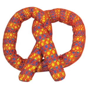 Catstages Catnip Plaque Away Pretzel Cat Chew Toy