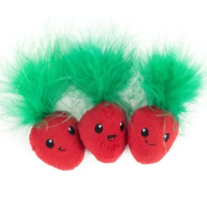 Catstages Straw Babies Dental Catnip Cat Toys 3-Pack