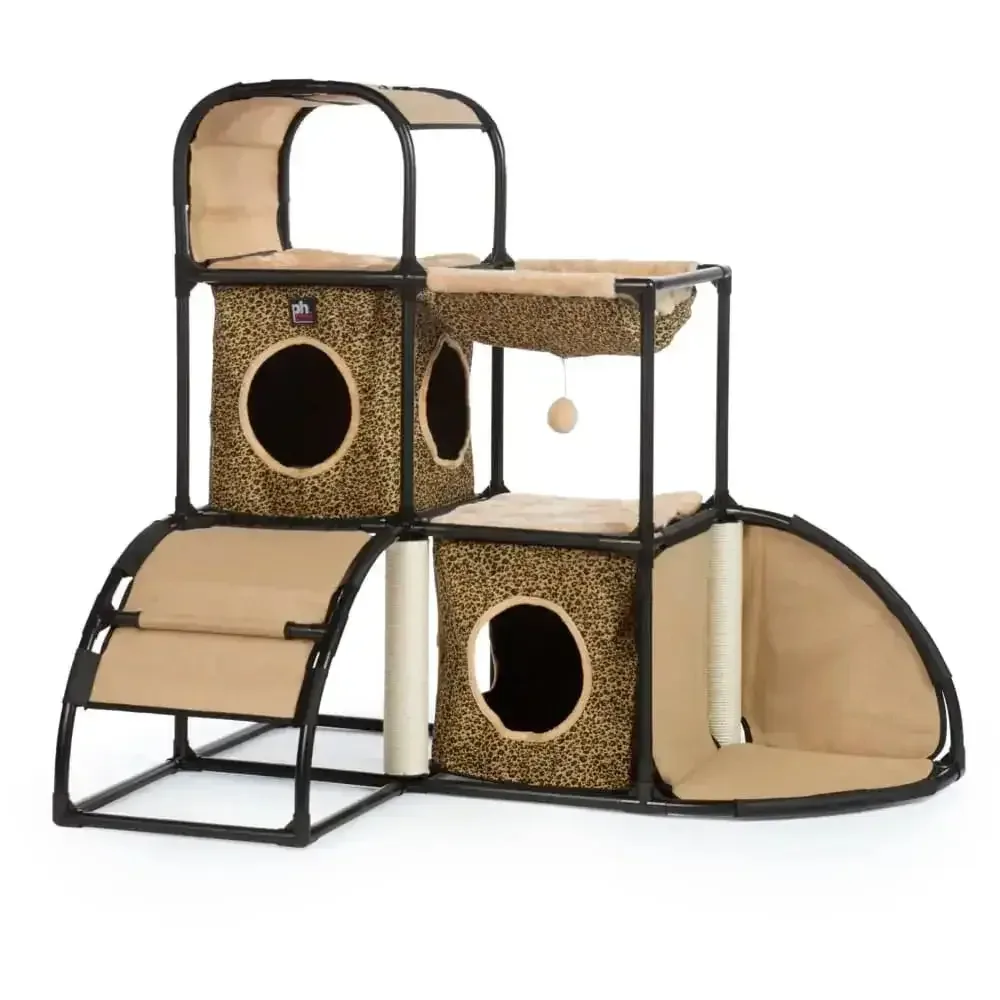 Catville Townhome - Leopard Print
