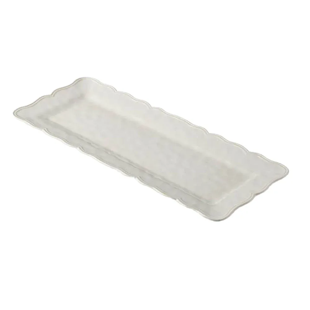 Certified International Corp Isabella Cream Rectangular Platter - Image 2