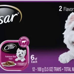 Cesar Canine Cuisine Filet and Porterhouse Multipack 12pk/3.5oz