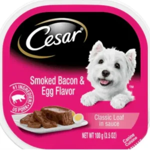 Cesar Canine Cuisine Sunrise Bacon & Eggs Flavor Wet Dog Food - 3.5 oz - 24 Pack