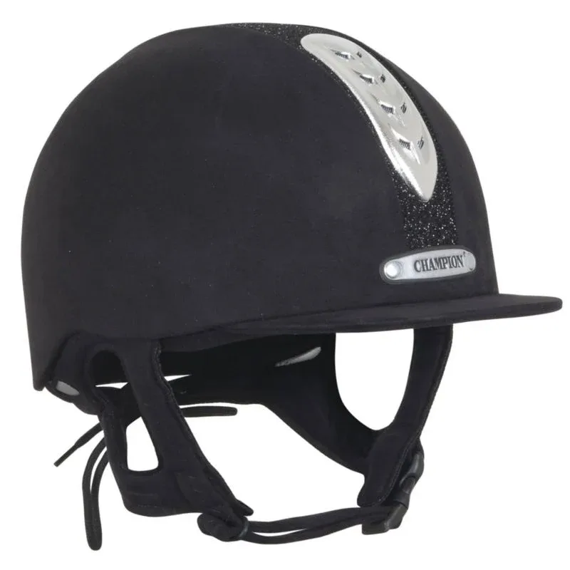 Champion X-Air Dazzle Plus Helmet 7 1/2 Black/Blac