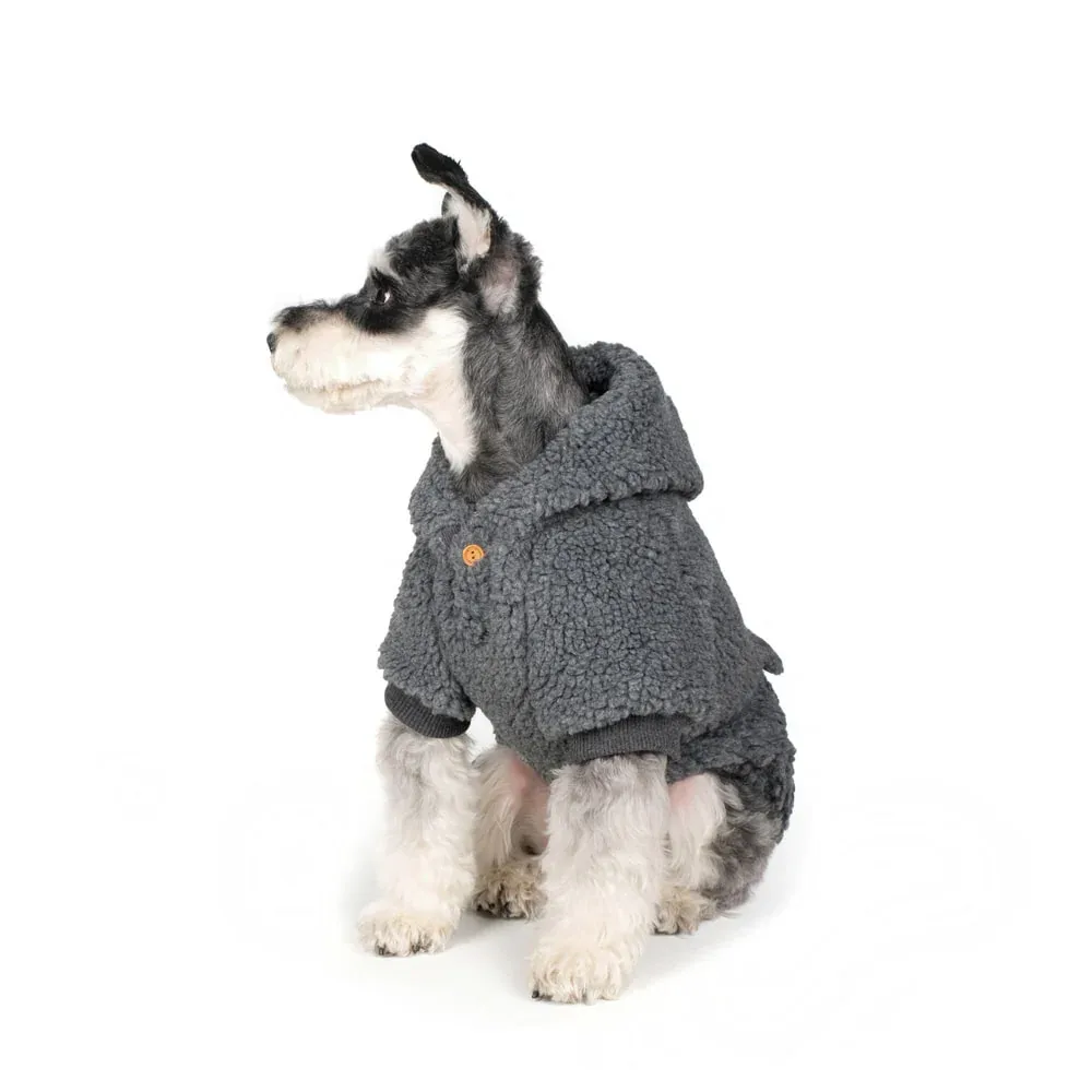 CHARLIE'S BACKYARD | Dickie Hoodie in Grey - Image 2