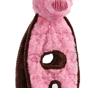 Charming Pet Products Cuddle Tug Peachy Pig Dog Toy 1ea
