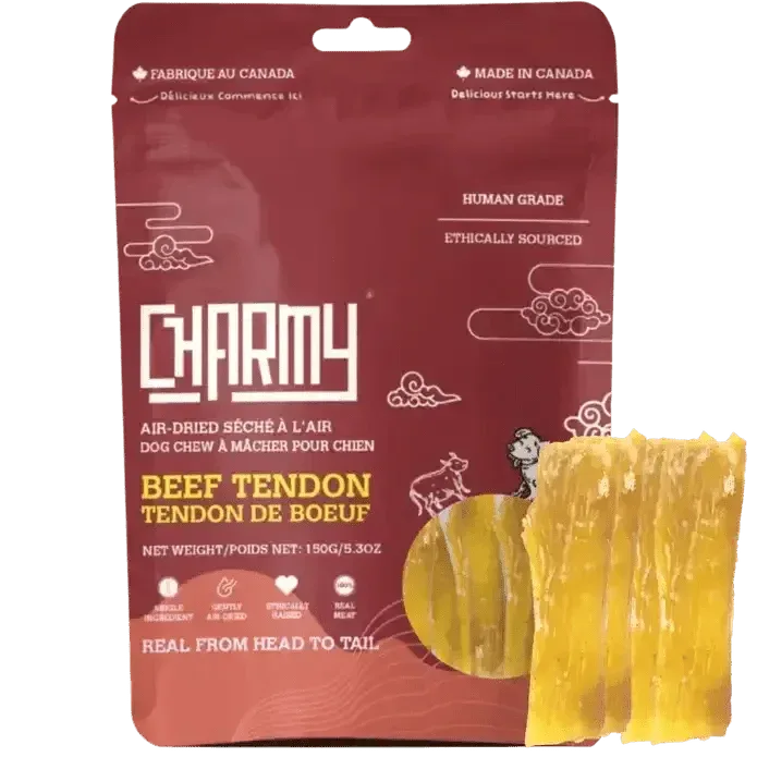 Charmy Pet Beef Tendon Dog Treats 5.6 oz
