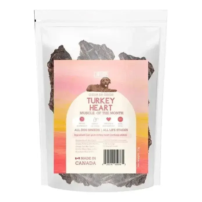Charmy Pet Turkey Heart Dog Treats 2.8 oz