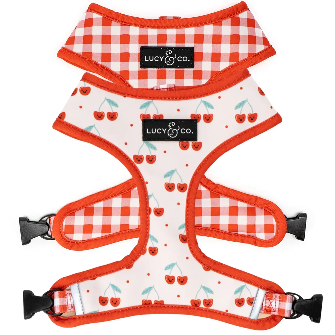 Cheery Cherries Reversible Harness