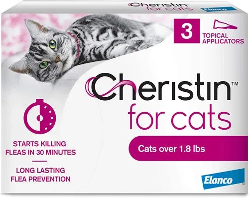 Cheristin Topical Squeeze-On Flea Treatment for Cats 1ea