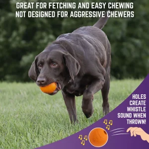 Chew King Bacon Flavor Rubber Balls LG 2 PK