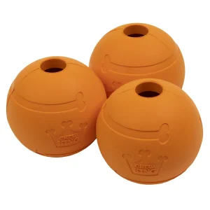 Chew King Bacon Flavor Rubber Balls MD 3 PK
