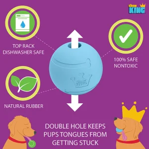 Chew King Fetch Balls Dog Toy