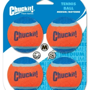 Chuckit! Tennis Balls Dog Toy Medium 4pk