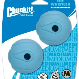 Chuckit! The Whistler Ball Dog Toy Assorted 1ea/2 pk, MD
