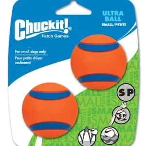 Chuckit! Ultra Ball Dog Toy Small 2pk