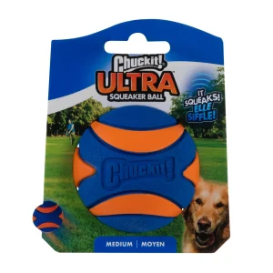 Chuckit! Ultra Squeaky Ball Dog Toy, Medium