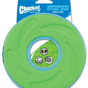 Chuckit! ZipFlilght Flying Ring Dog Toy Small