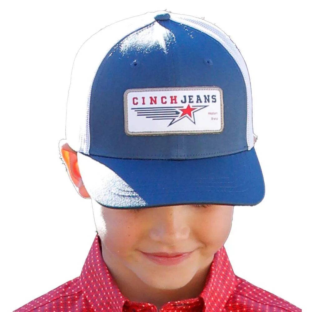 Cinch Boys Blue Logo Cap