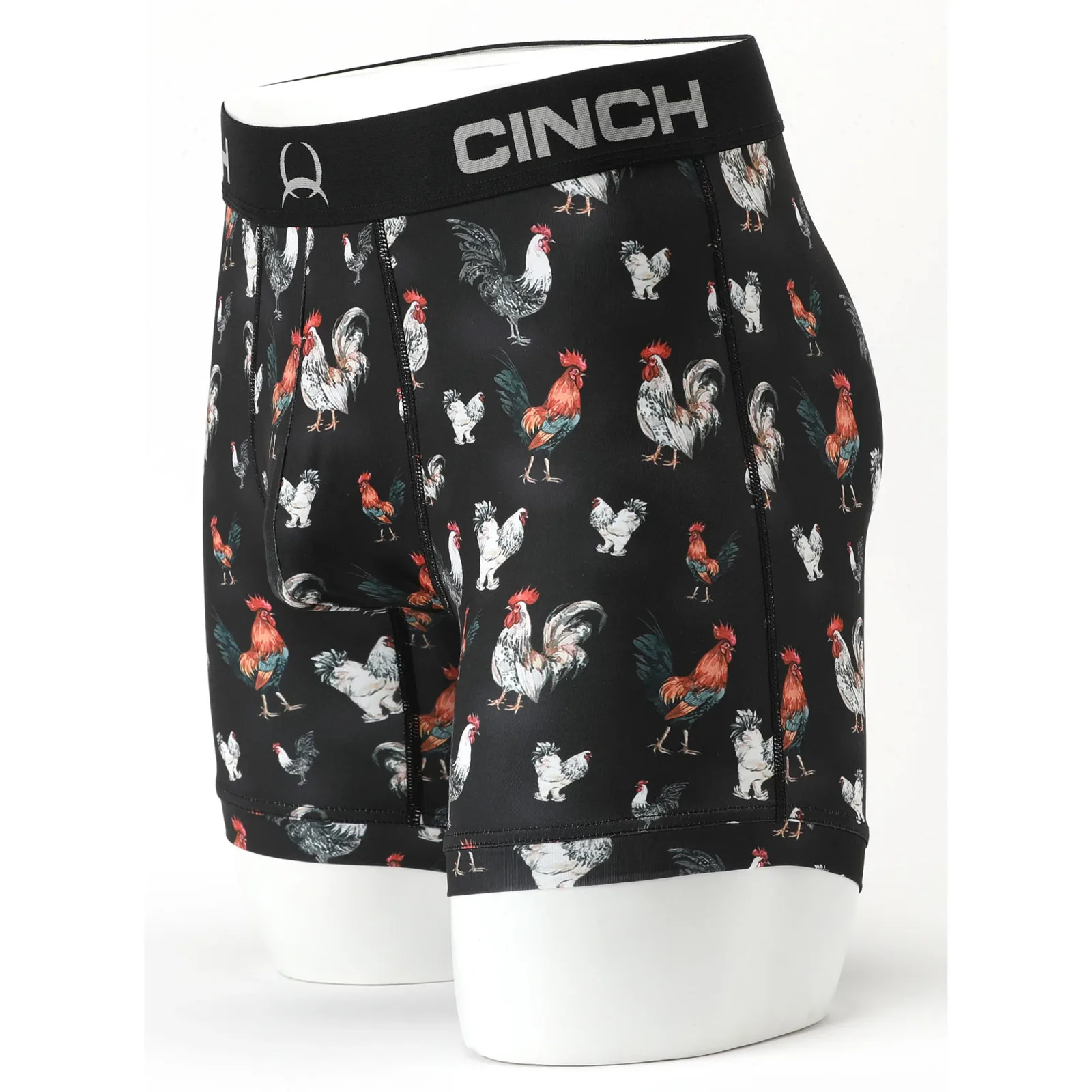 Cinch Men's 6in. Rooster Boxer Brief - Image 2