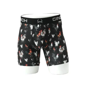 Cinch Men's 6in. Rooster Boxer Brief