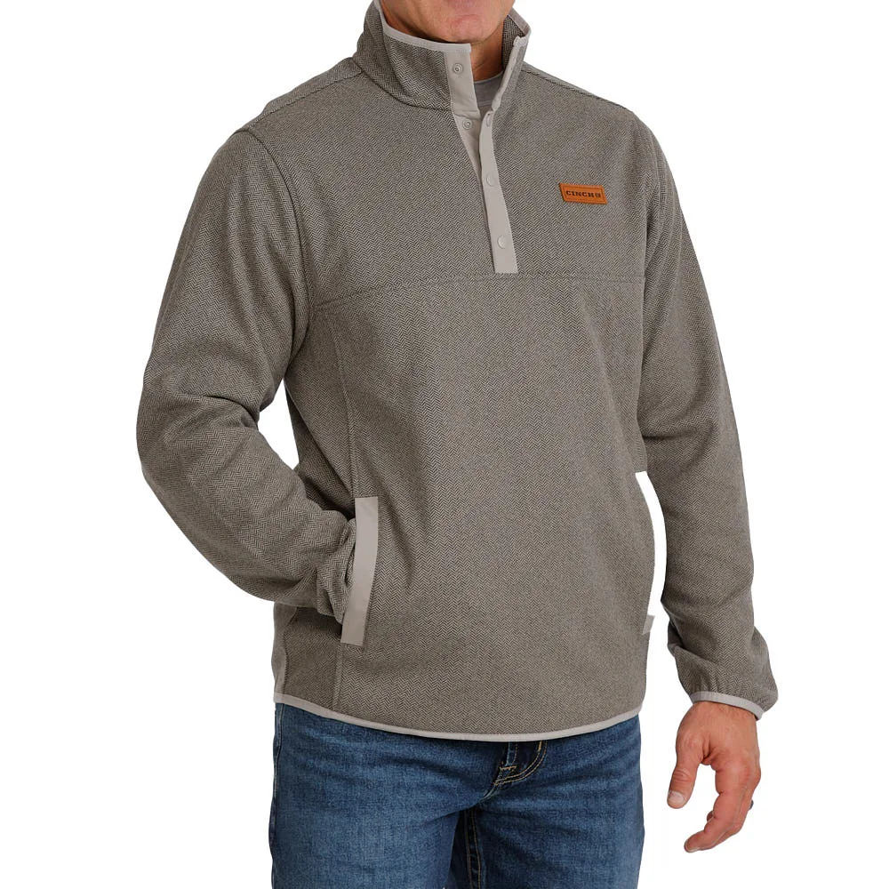 Cinch Men's Grey Pullover - Image 2