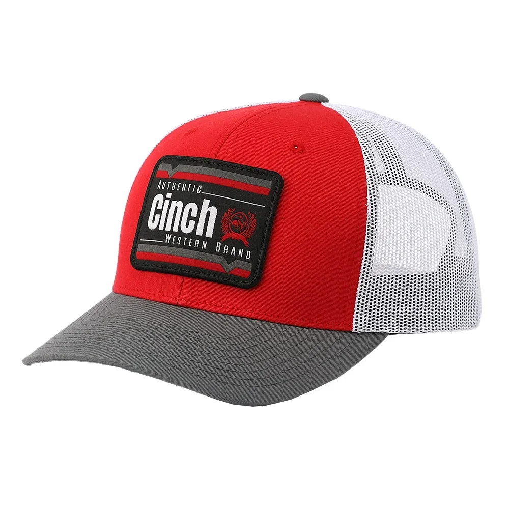 Cinch Men's Red Western Brand Cap - Image 2