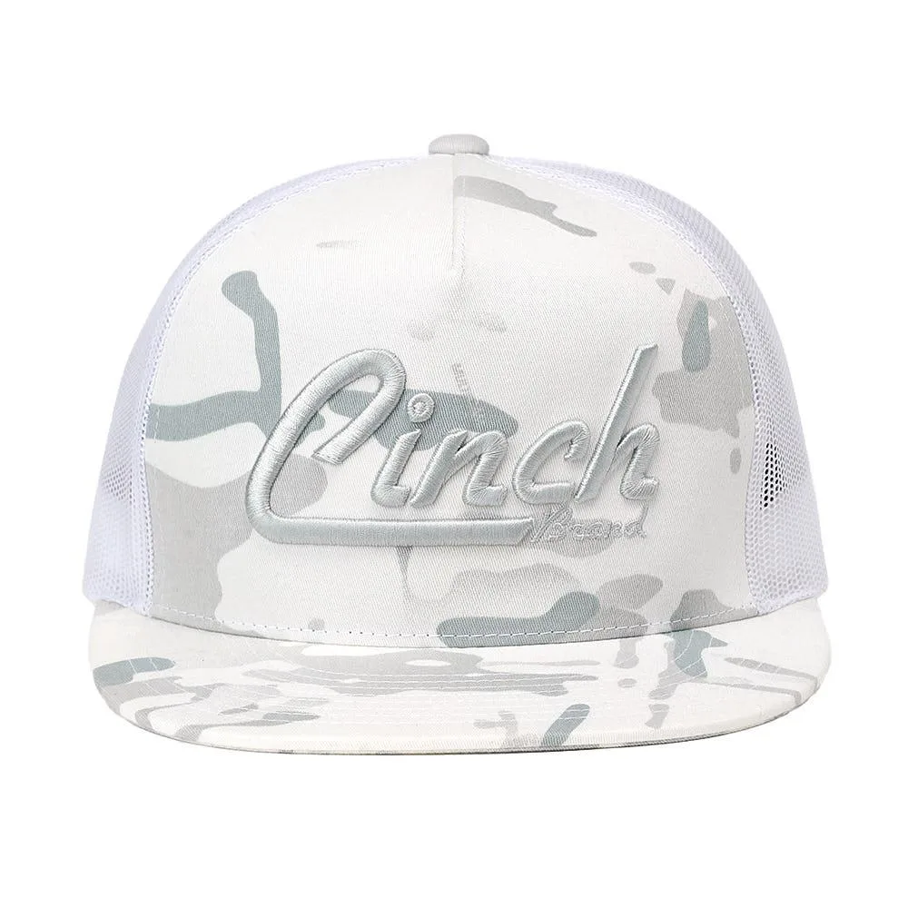 Cinch Men's White Camo Logo Cap