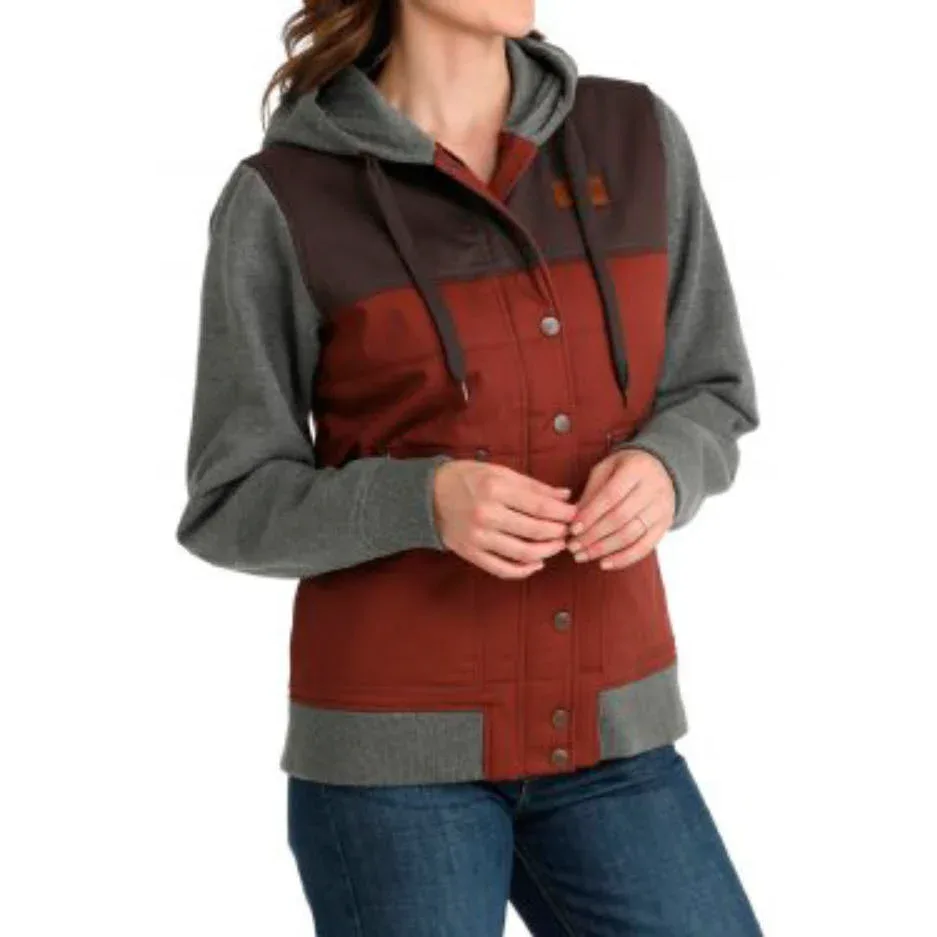 Cinch Womens Hoodie Jacket - Image 2
