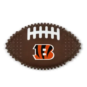 Cincinnati Bengals Hard Nylon Football Dog Chew Toy