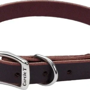 Circle T Latigo Leather Town Collar