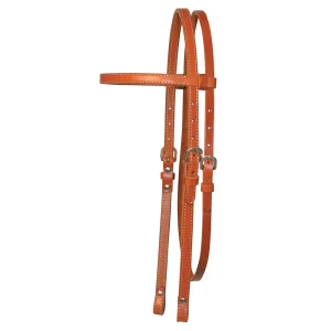 Circle Y Saddlery Classic Stitched Browband Headstall