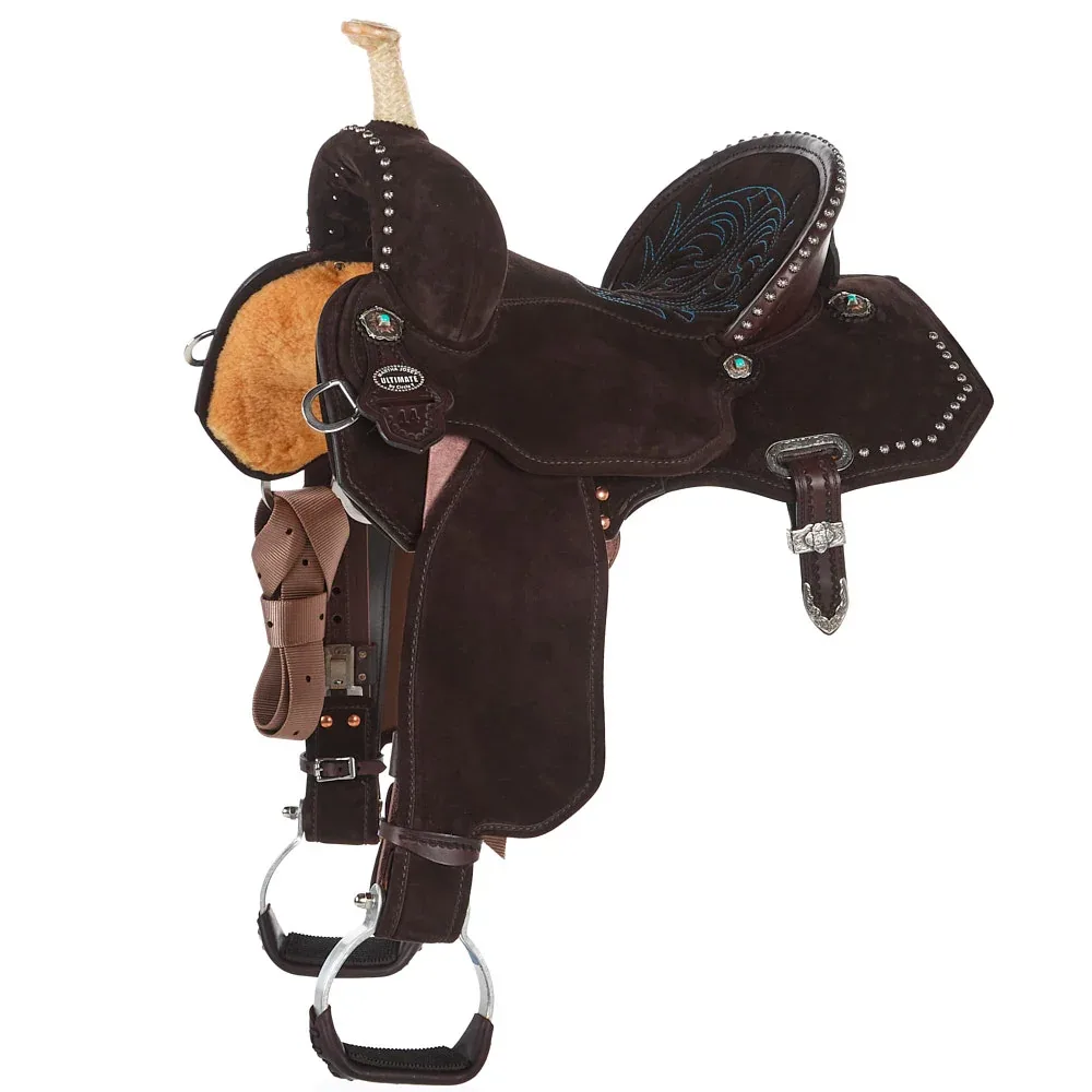 Circle Y Saddlery Josey Mitchell Lightweight Light Speed 14 inch Barrel Saddle