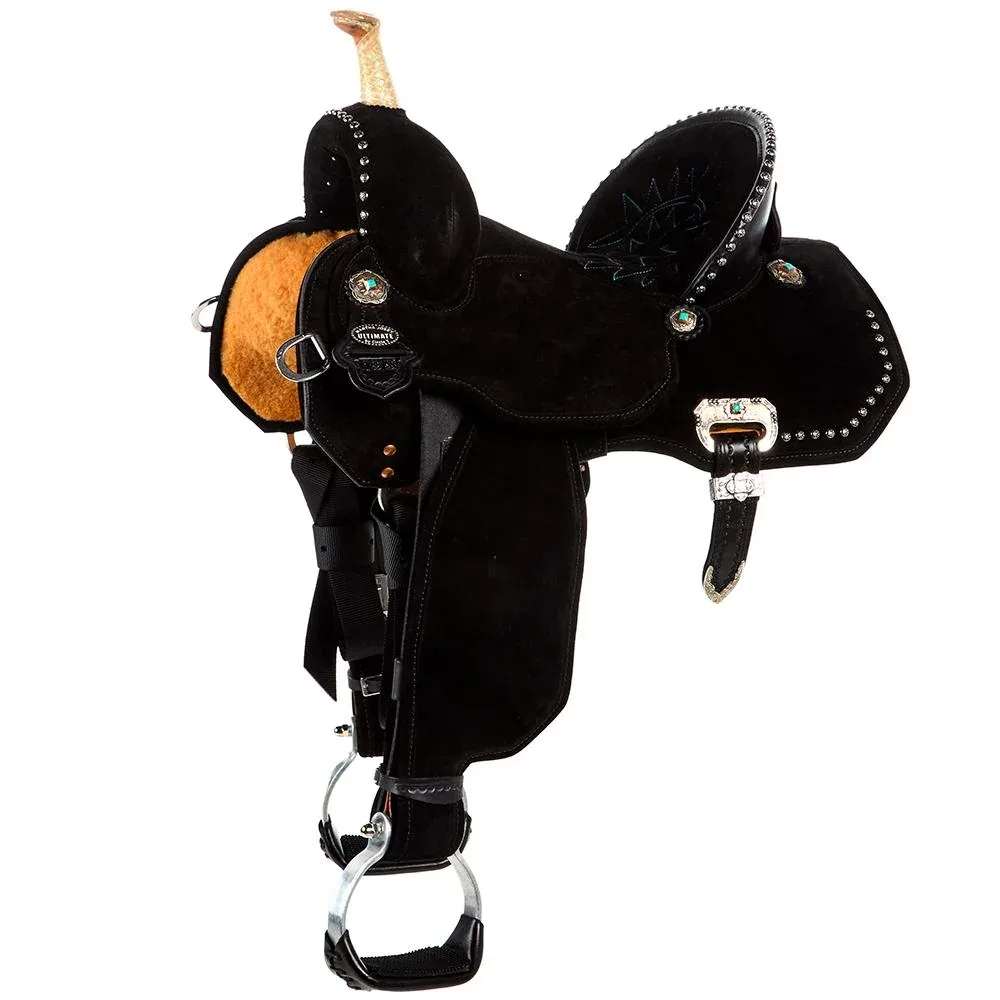 Circle Y Saddlery Martha Josey Lightweight Lightspeed 13.5 Inch Barrel Racing Saddle