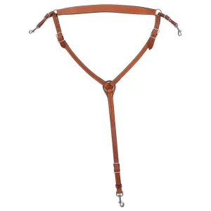 Circle Y Saddlery Over Neck Nickel Trail Breast Collar