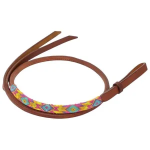 Circle Y Saddlery Rainbow Aztec Beaded Over and Under