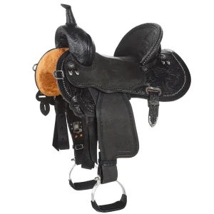 Circle Y Saddlery Ultimate Cash 14.5in Regular Tree Barrel Racing Saddle