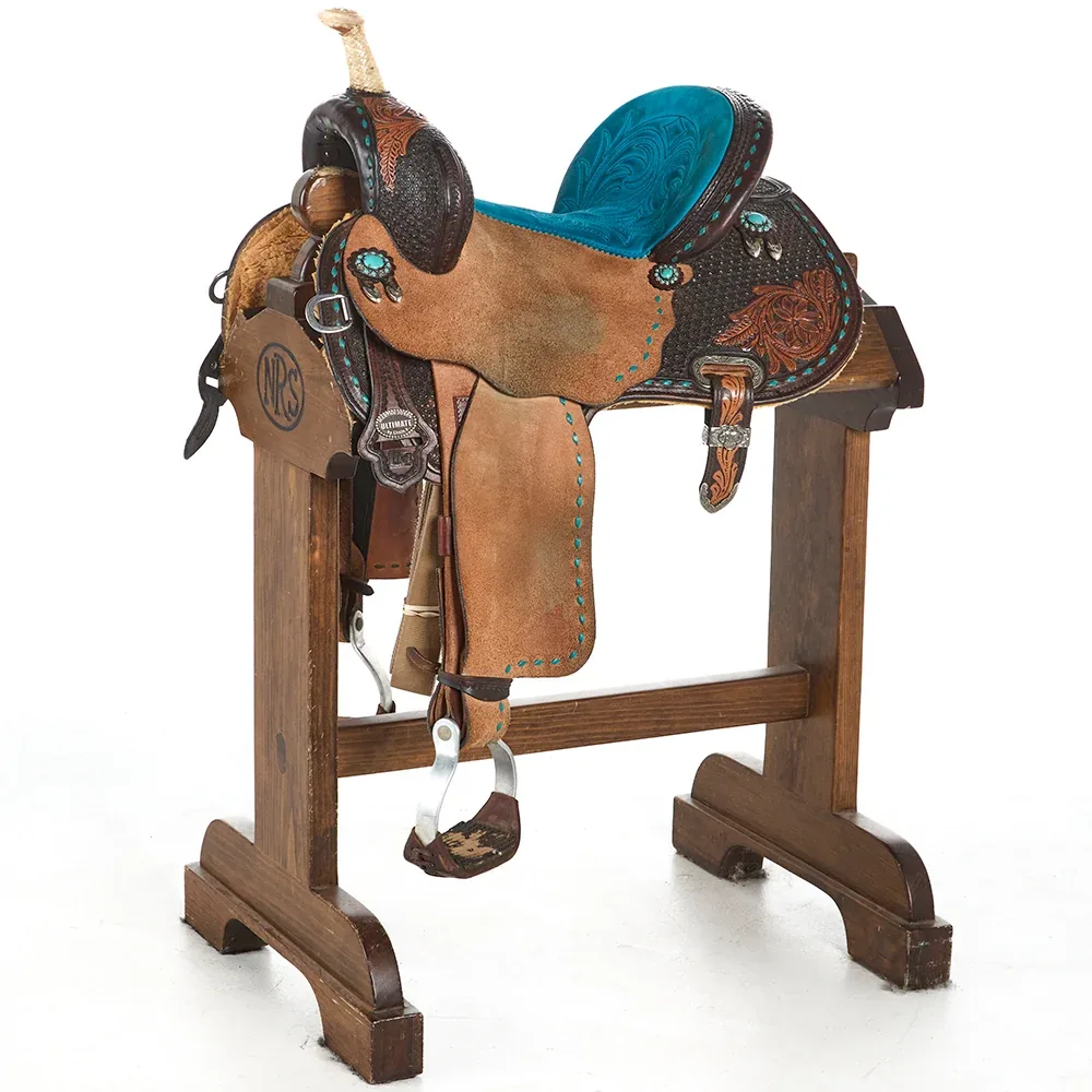 Circle Y Saddlery Used 14in Martha Josey Ultimate Barrel Saddle