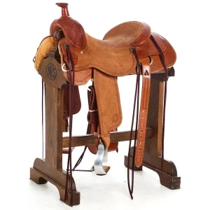 Circle Y Saddlery Used 16in Waffle Stamp Ranch Cutter