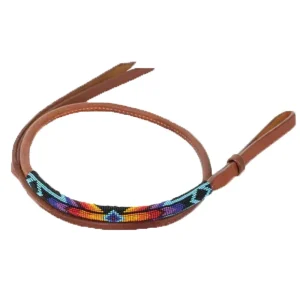 Circle Y Saddlery Vibrant Infinity Beaded Over and Under