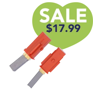 Circuiteer 923 Motor Replacement Brushes - set of 2 by K9 Electric Cleaner