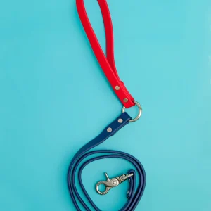City Leash in Red & Navy