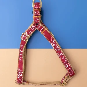 Classic Bandana Print Step-In Dog Harness <> <>