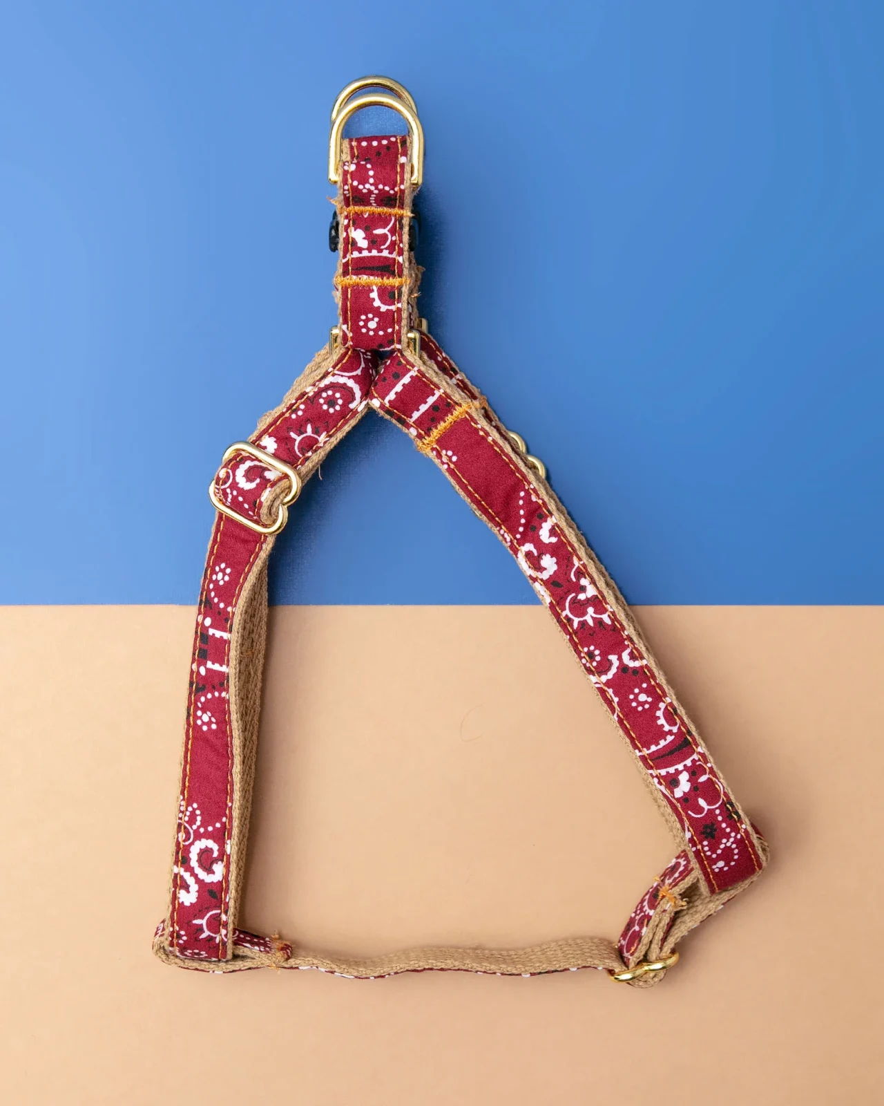 Classic Bandana Print Step-In Dog Harness <> <>