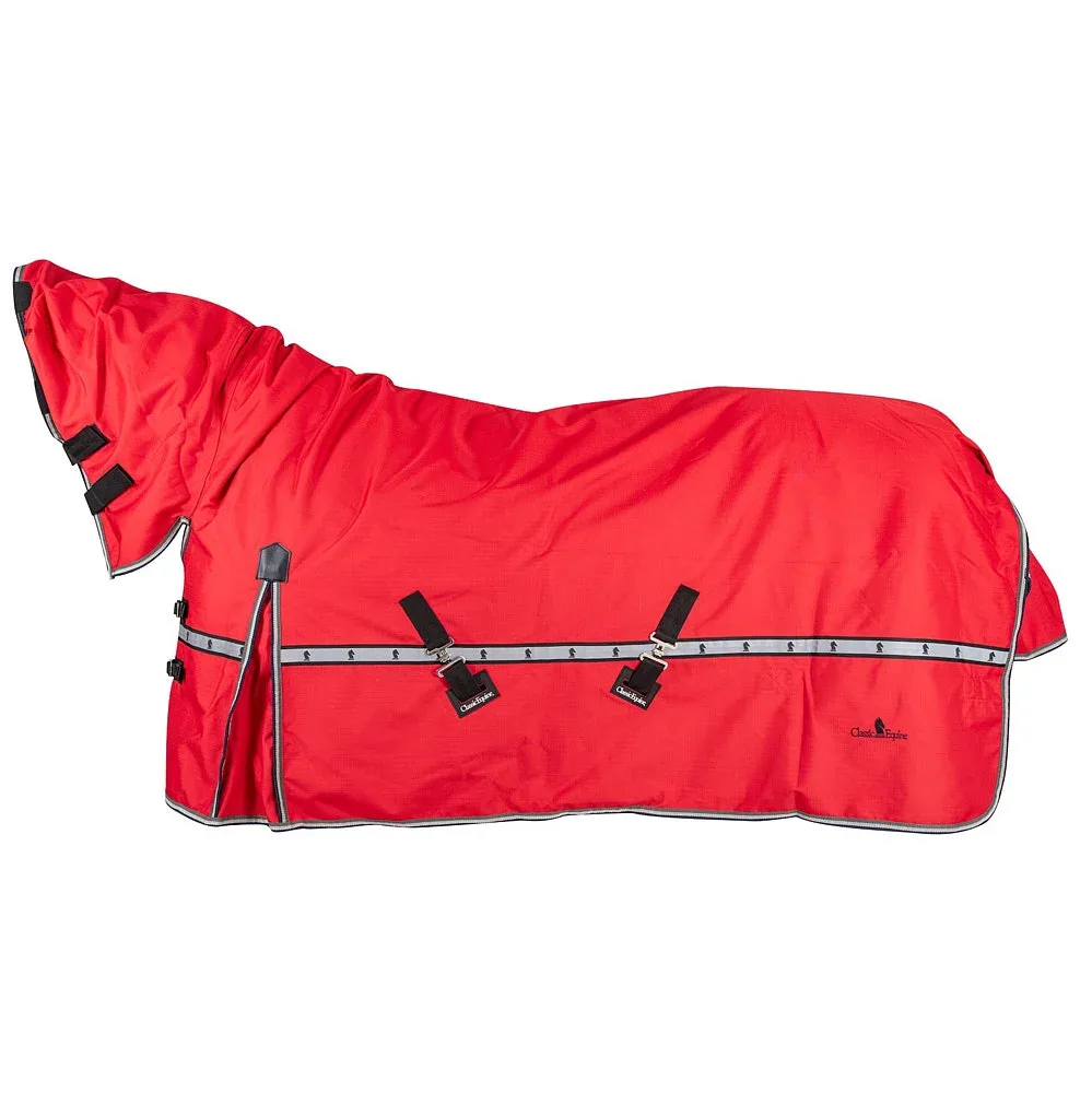 Classic Cardinal Red 5K Trainer Hooded Winter Blanket